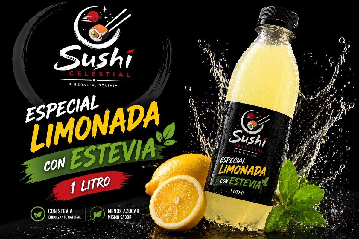 Especial Limonada con Estevia — 1 Litro